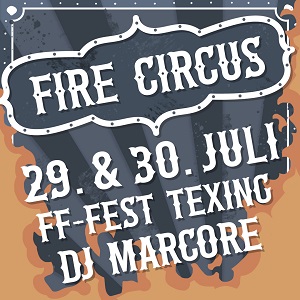 Plakat Fire Circus klein
